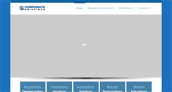Desktop Screenshot of csmergers.com