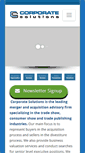 Mobile Screenshot of csmergers.com